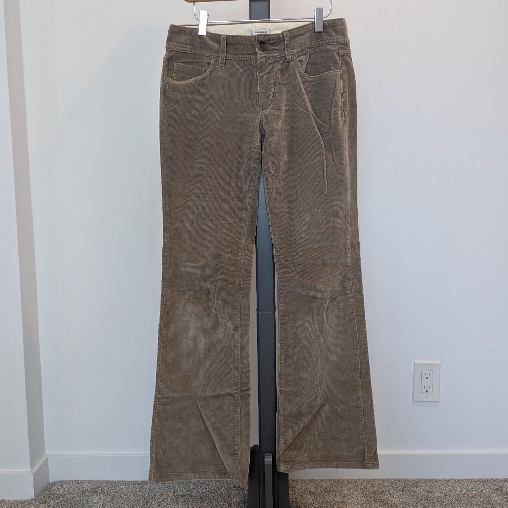 Banana Republic Tan Flare Corduroy Pants
